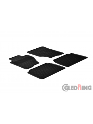 Original Gledring Passform Fußmatten Gummimatten 4 Tlg. - Kia Sorento 2002 -2008